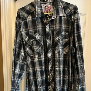 Long sleeve casual or dressy button xxl shirt
